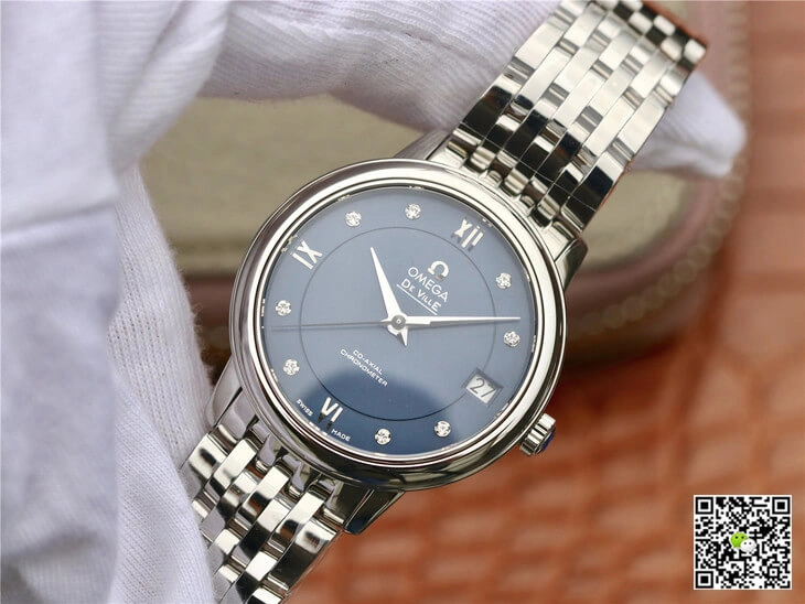 Omega De Ville 424.10.33.20.53.001 MKS Factory 1:1 Best Edition Replica Watch Stainless Steel Strap